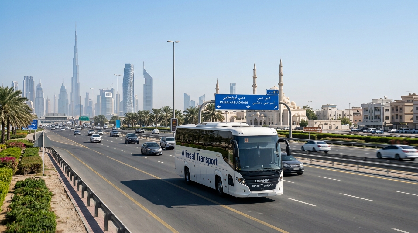 Sharjah to Dubai Bus Transport